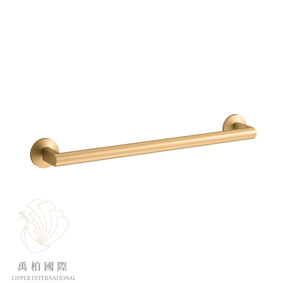 (限量)KOHLER Components 45cm毛巾桿 摩登金K-78372T-2MB