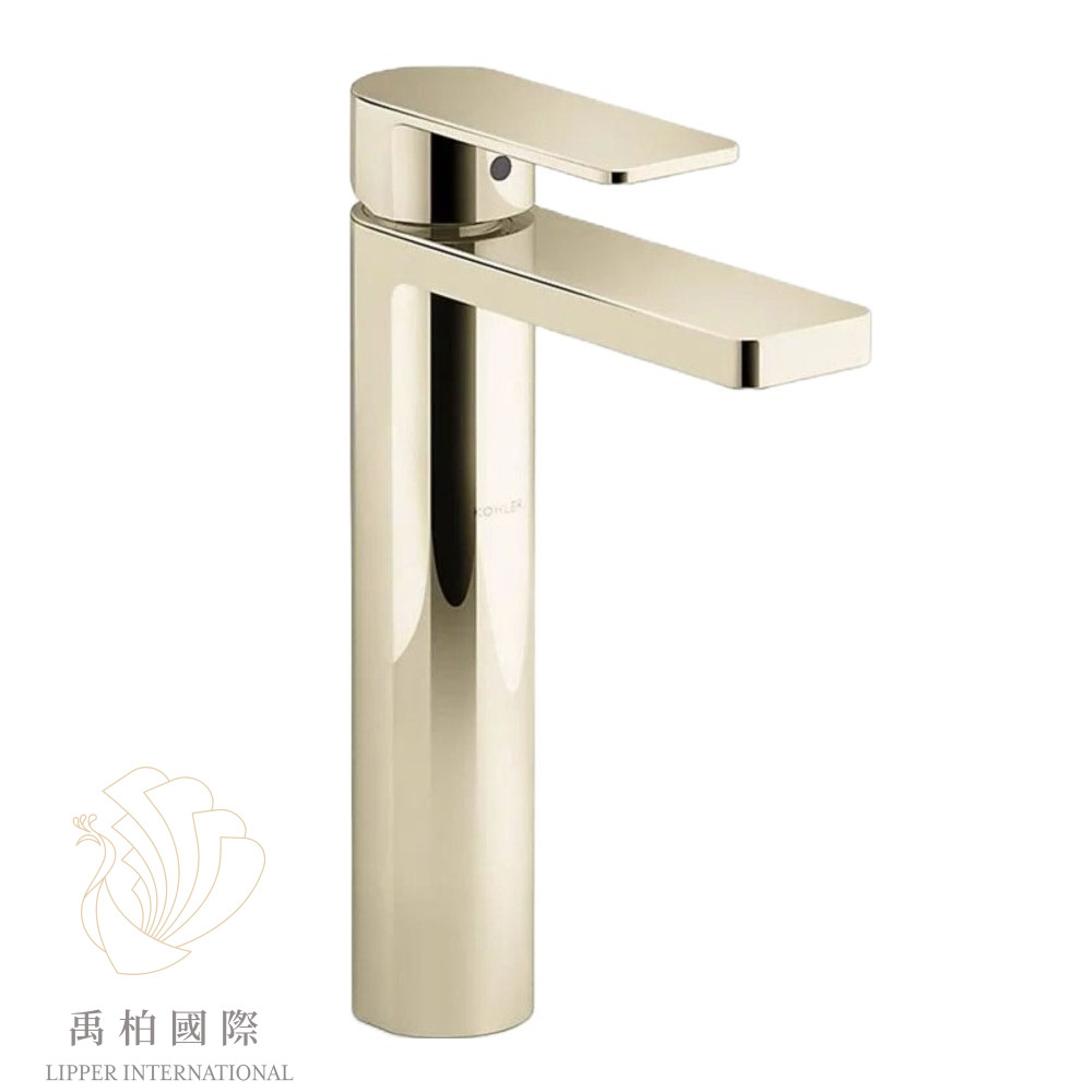 original-649 💖廚衛升級優惠💖KOHLER Parallel 加高臉盆龍頭-法蘭金 K-23475T-4-AF