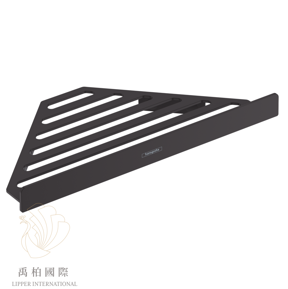 original-65 Hansgrohe AddStoris轉角置物架 霧黑41741677