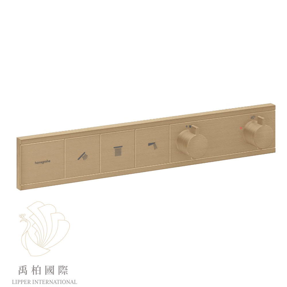 original-823 hansgrohe Rainfinity 360恆溫3切淋浴組合 霧金15381140
