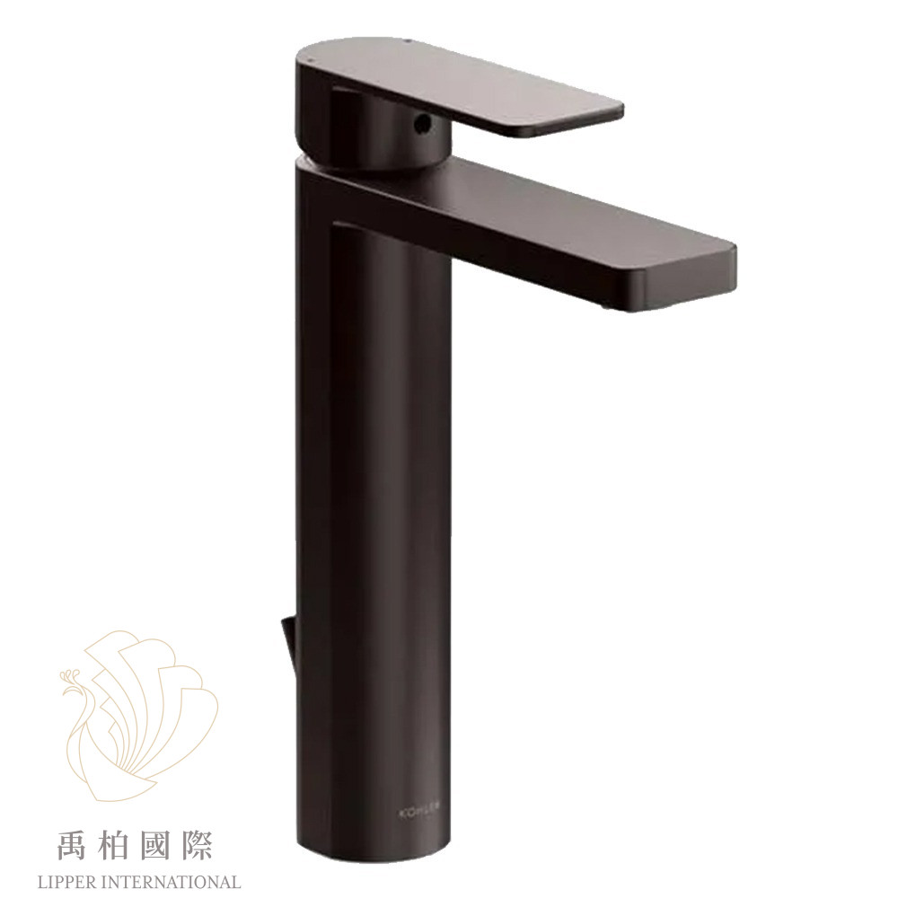 original-900 KOHLER Parallel加高臉盆龍頭 霧影墨 K-23475T-4-BGP