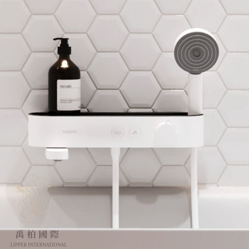 Hansgrohe Shower Pulsify 恆溫浴缸淋浴龍頭-霧白 24340700