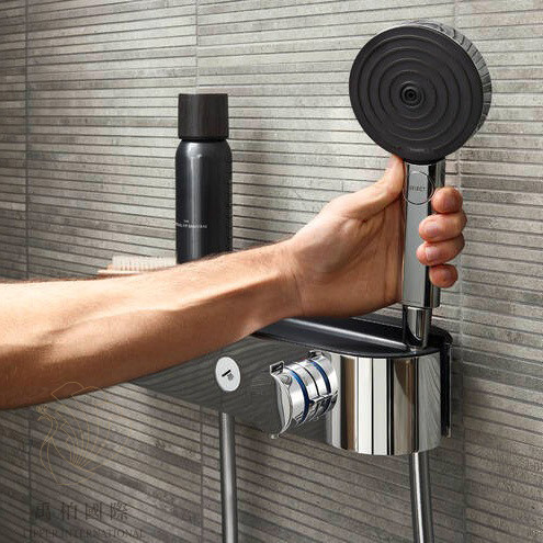 Hansgrohe Shower Pulsify 恆溫浴缸淋浴龍頭-霧白 24340700