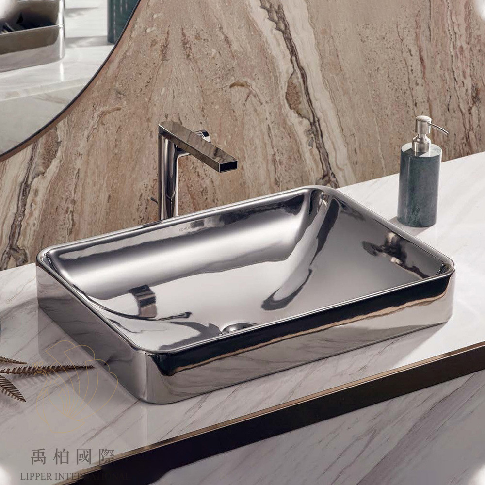 KOHLER Forefront 獨立盆-鈦空銀(58cm) K-28729T-TT