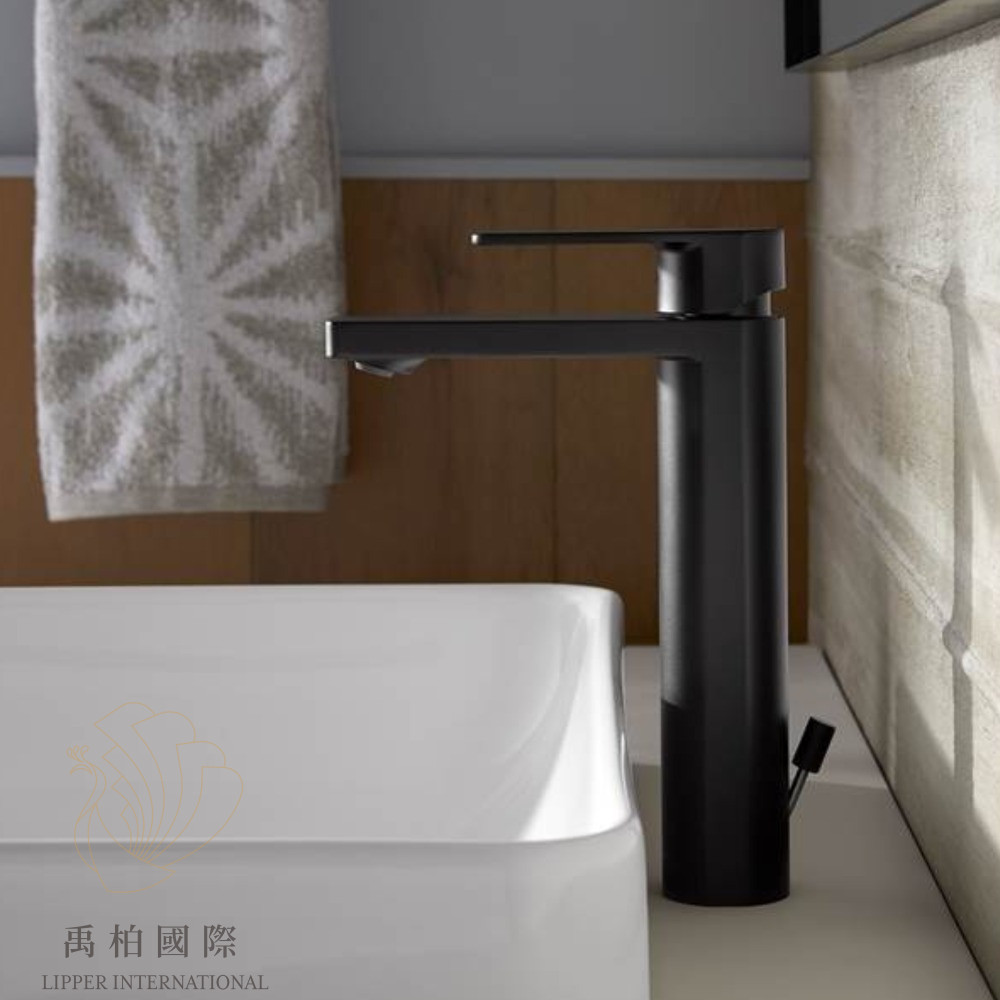 💖廚衛升級優惠💖KOHLER Parallel 加高臉盆龍頭-霧黑 K-23475T-4-BL