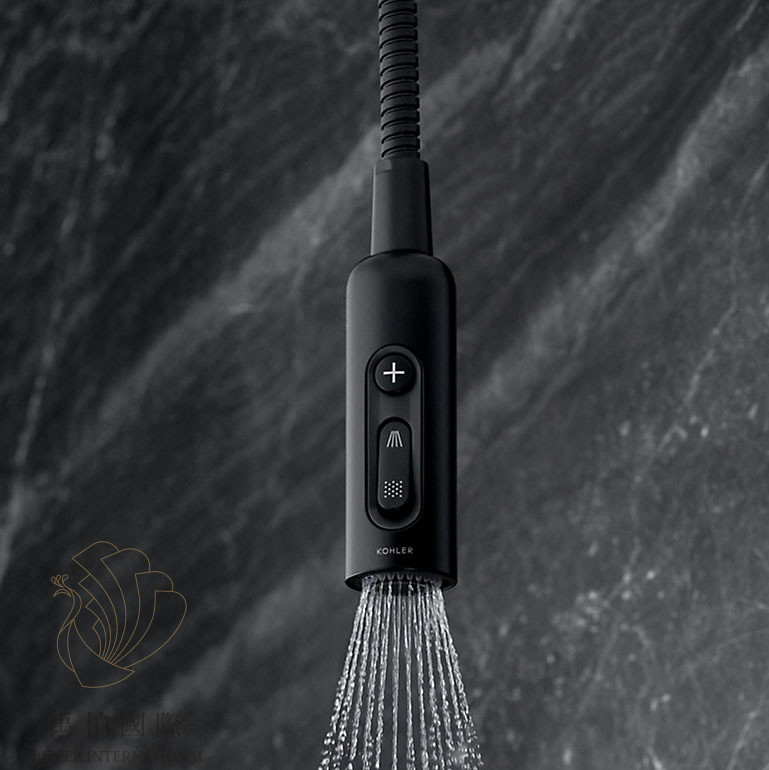 KOHLER Statement 雙臂花灑淋浴組-霧黑 K-26303T-BL