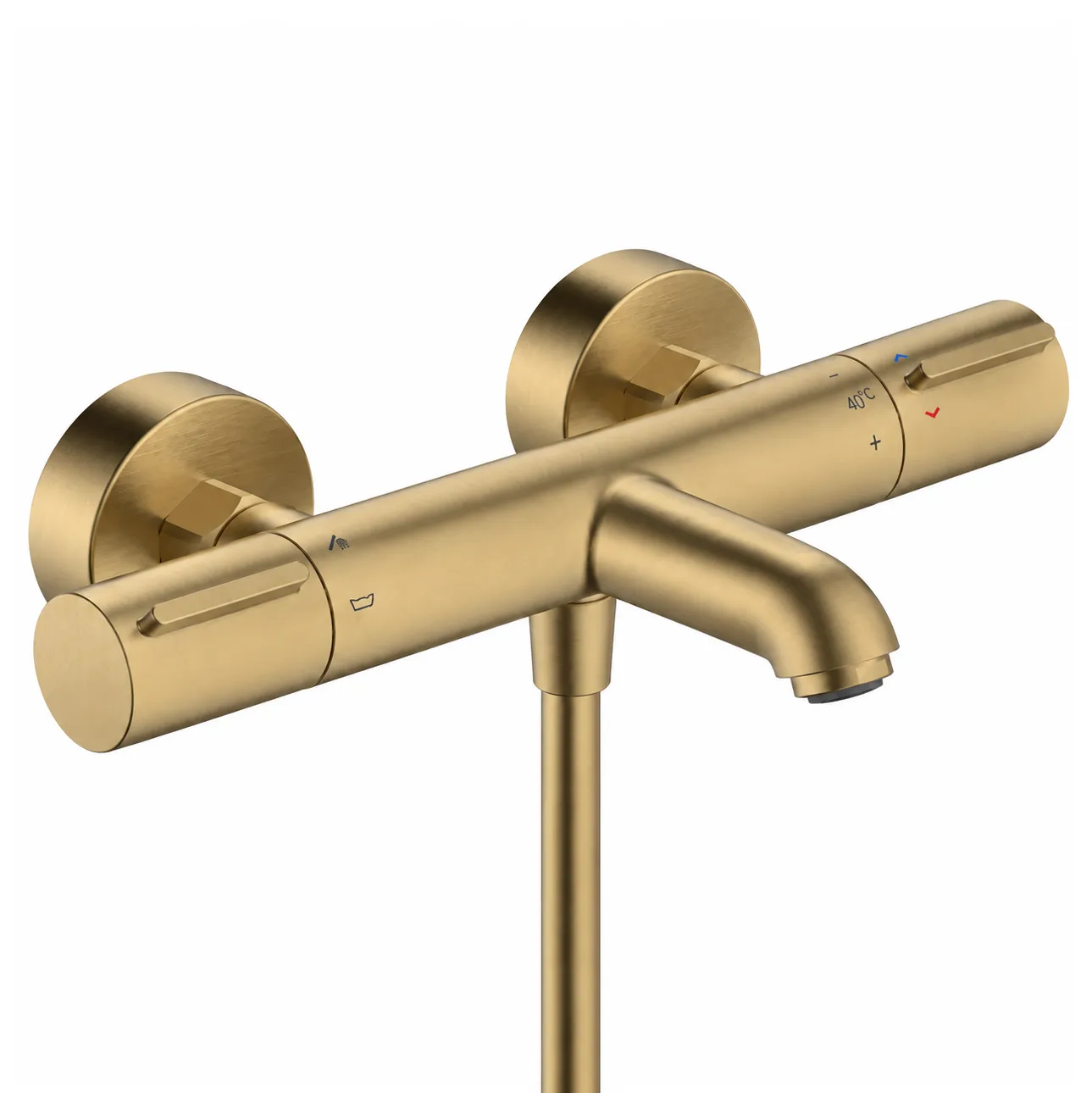 ✦hg精選產品✦hansgrohe Ecostat Element 定溫沐浴龍頭(霧銅) 13347140