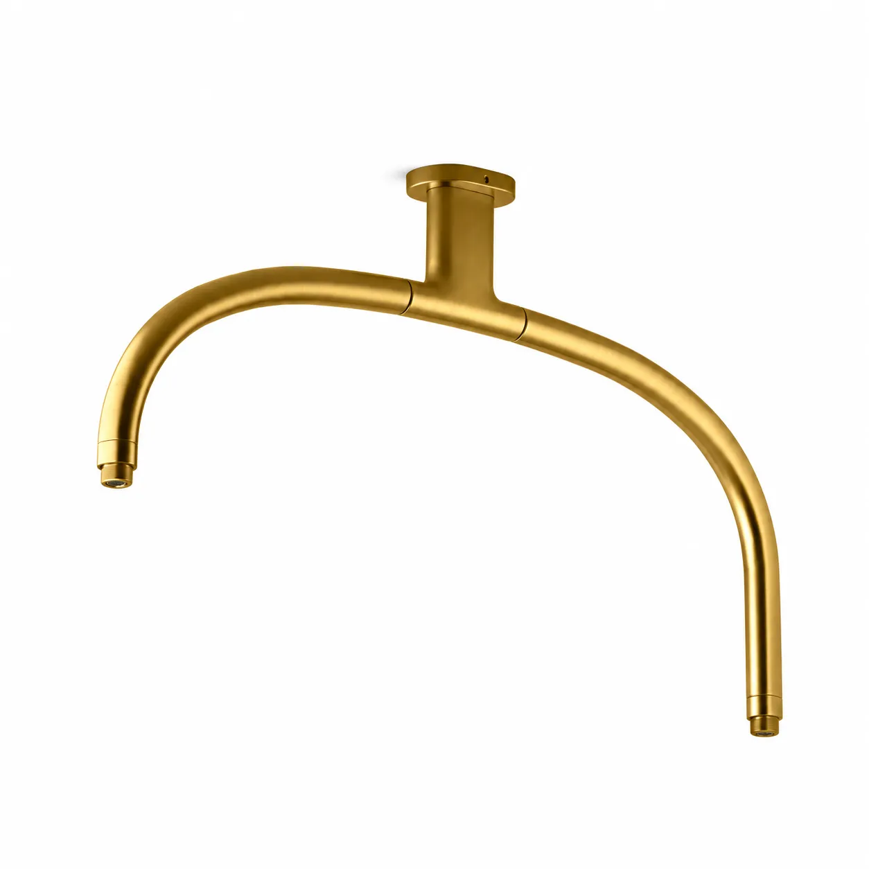 KOHLER Statement 吸頂式雙花灑臂含軸心(摩登金) K-26305T-2MB