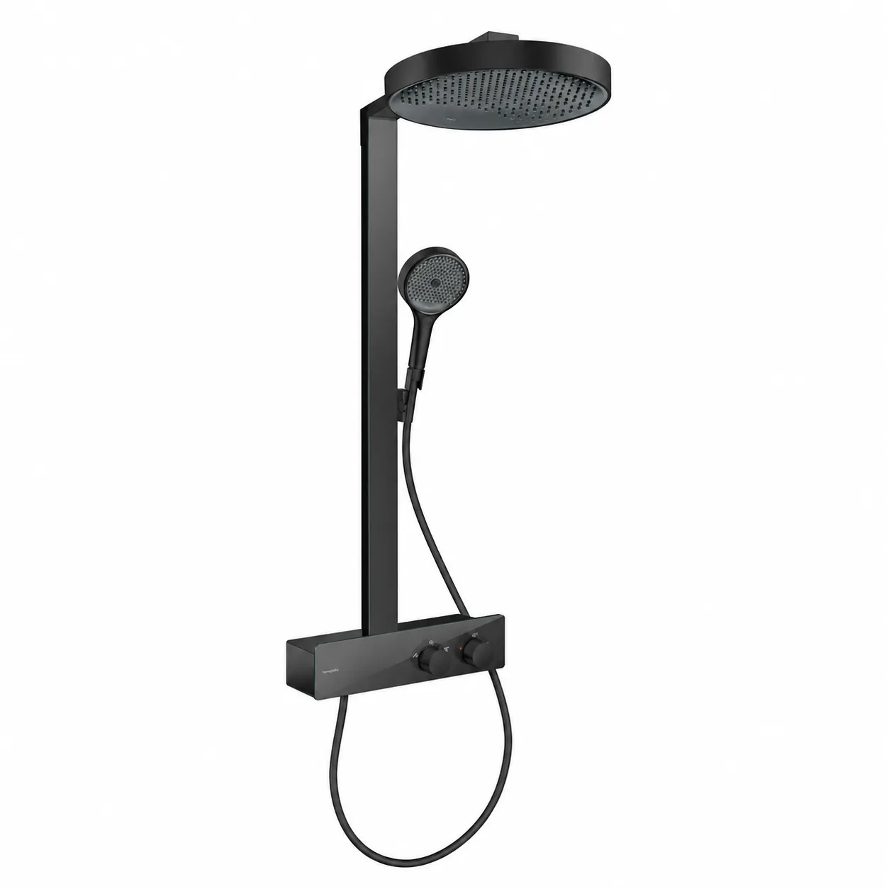 26853670 ✦hg精選產品✦hansgrohe Rainfinity 恆溫淋浴柱(霧黑) 26853670