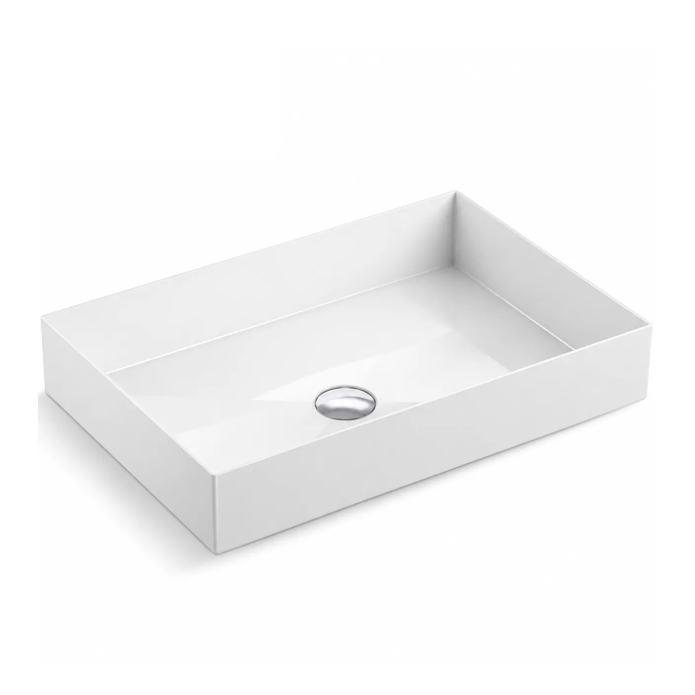 28508 (3) KOHLER Slice Steel 琺瑯鋼製檯面盆(54cm) K-EX28508T-0