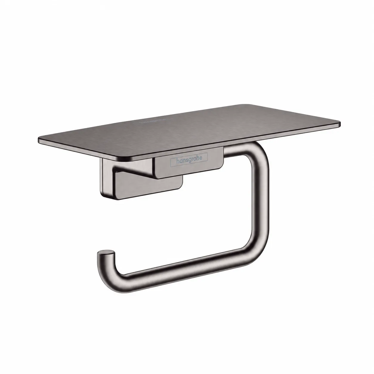 ✦hg精選產品✦hansgrohe AddStoris Q 衛生紙架(霧黑鉻) 41772347