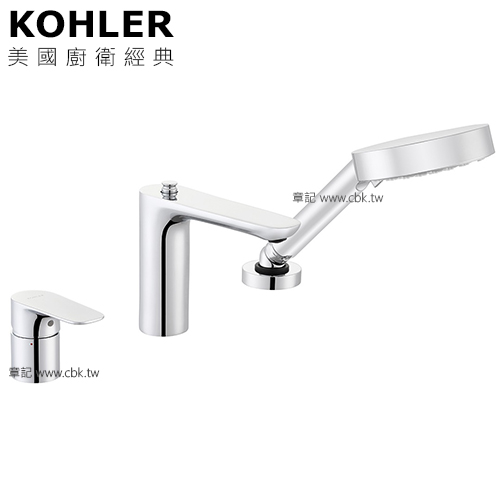 KOHLER Aleo 缸上型龍頭 K-72292T-4-CP