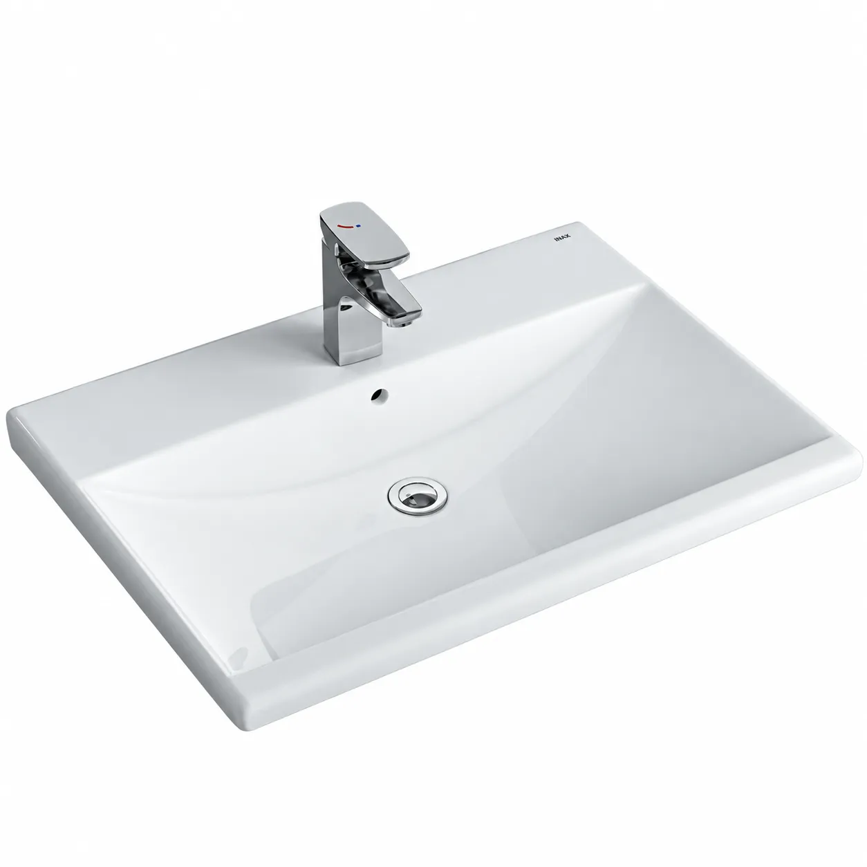 ✧煥新美學季✧INAX 半嵌式臉盆(65cm) AL-2397VFC-TW