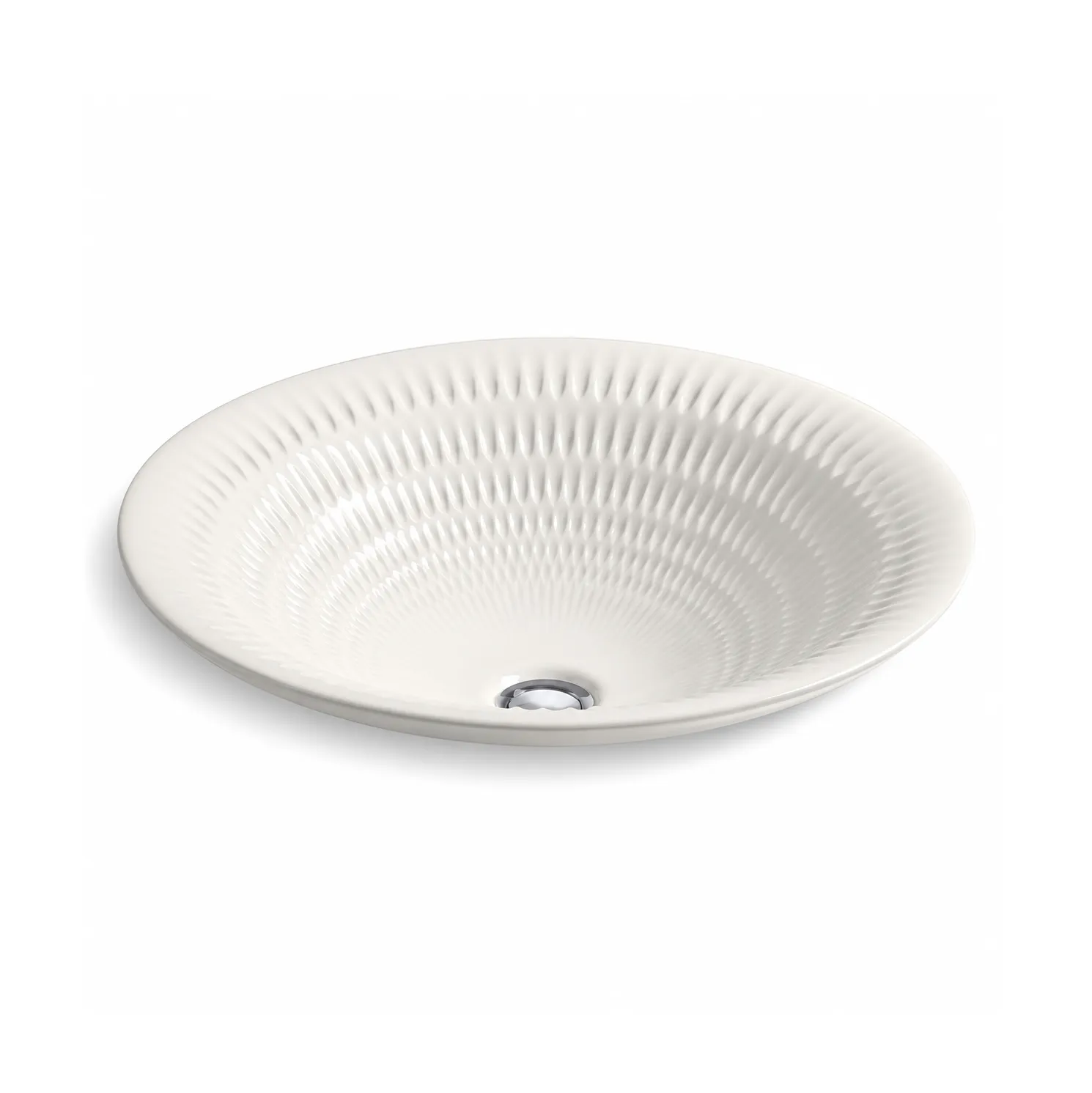 KOHLER Derring 波紋上嵌圓臉盆(44.9cm) K-17890-RL-K8