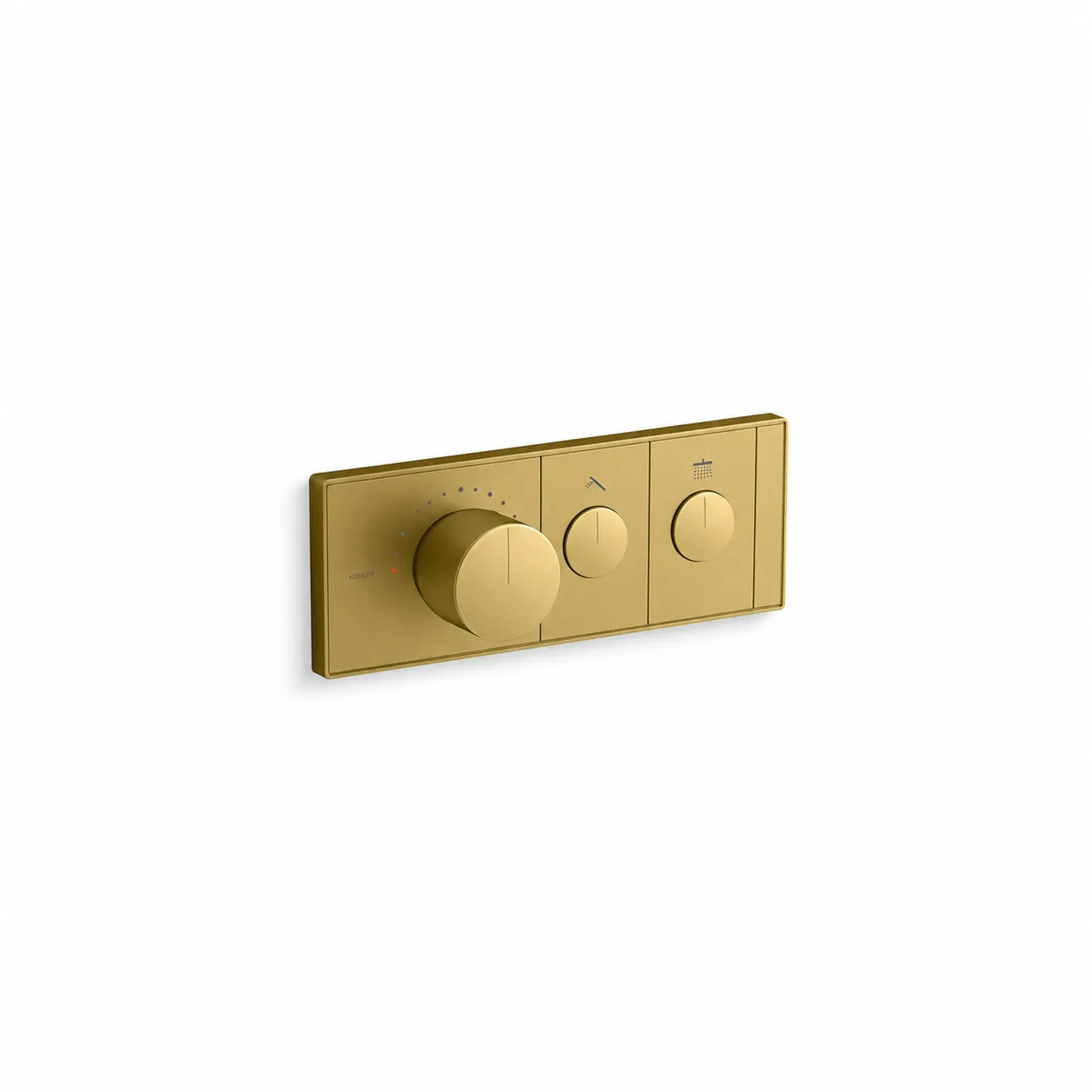 KOHLER Anthem 二路控制面板(摩登金) K-26346T-9-2MB