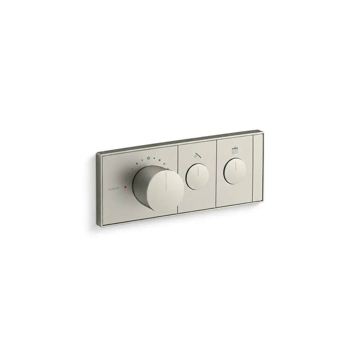 KOHLER Anthem 二路控制面板(羅曼銀) K-26346T-9-BN