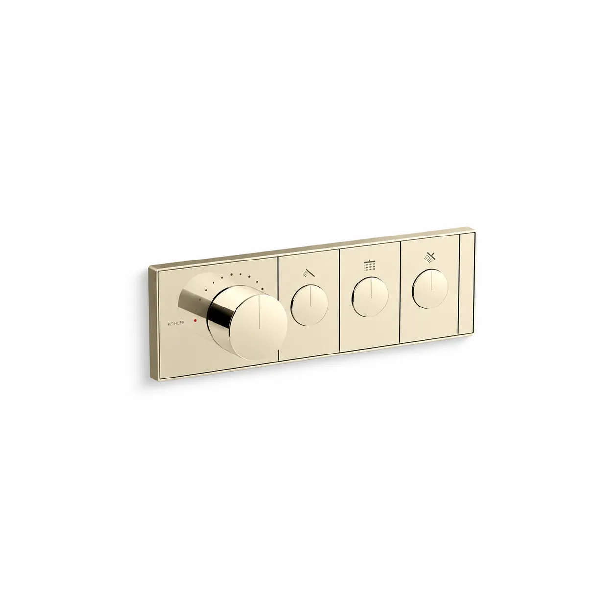 KOHLER Anthem 三路控制面板(法蘭金) K-26347T-9-AF