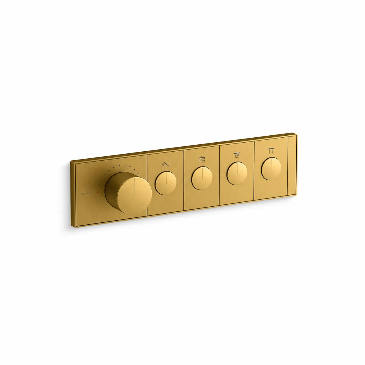 KOHLER Anthem 四路控制面板(摩登金) K-26348T-9-2MB