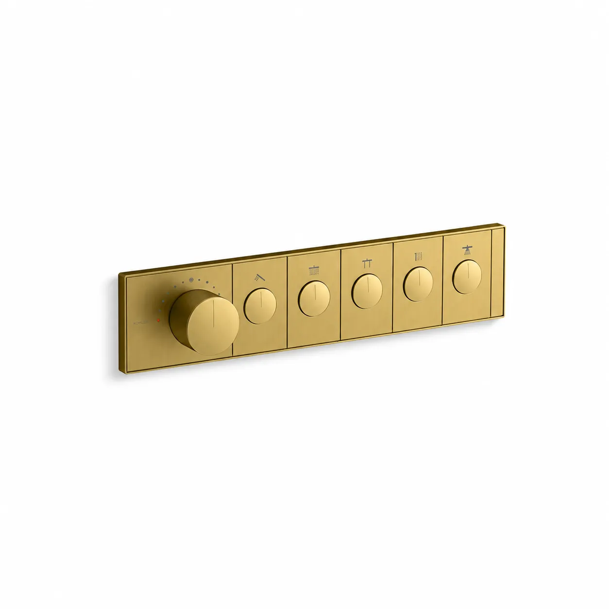 KOHLER Anthem 五路控制面板(摩登金) K-26349T-9-2MB