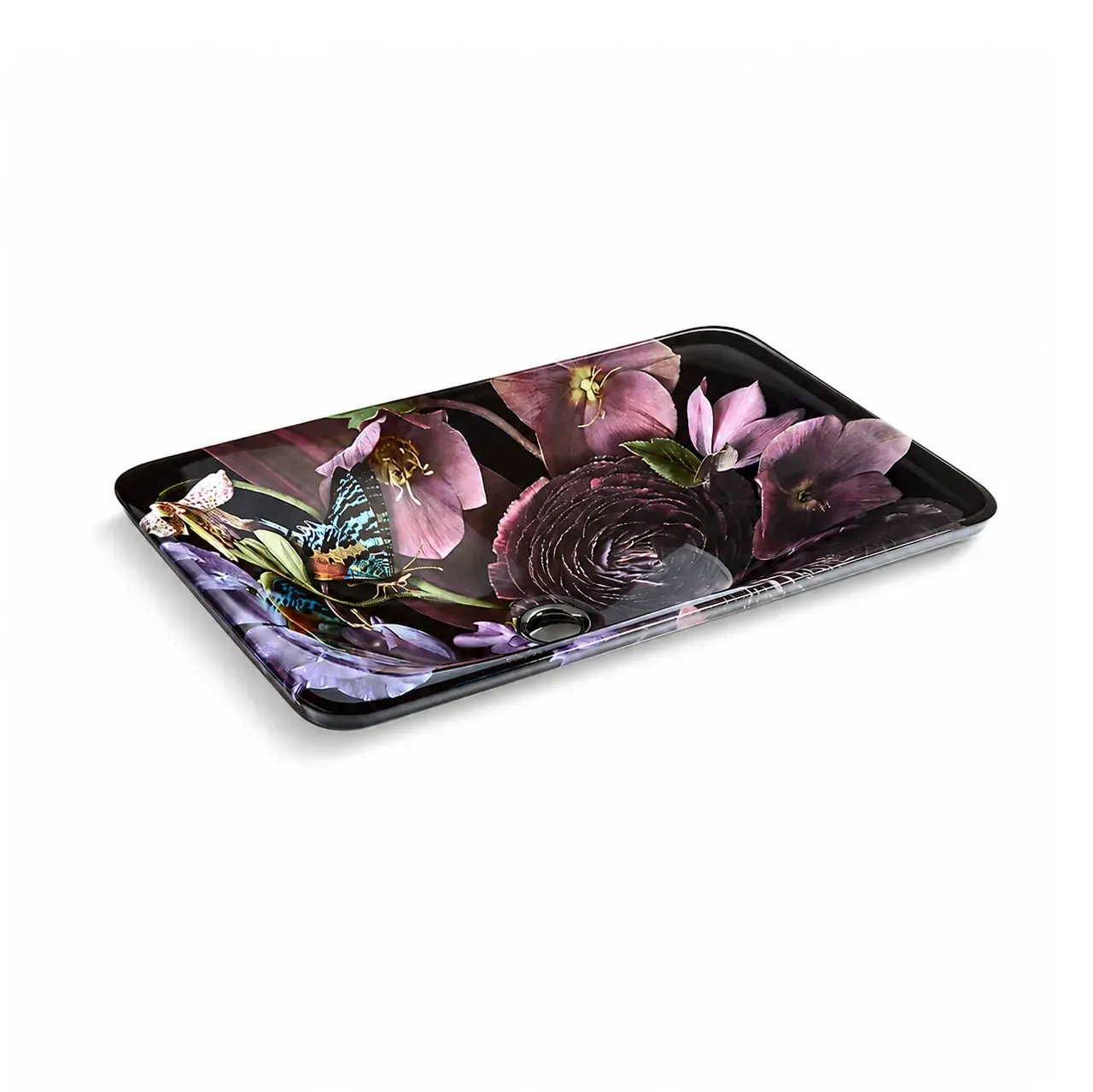 KOHLER in Midnight Floral™ on Carillon® Rectangle Wading Pool® 藝術盆(53.6cm) K-30334-DM2-0