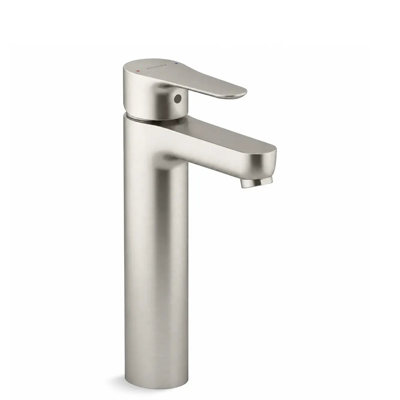 KOHLER July 高腳臉盆龍頭(羅曼銀) K-5241T-4-BN
