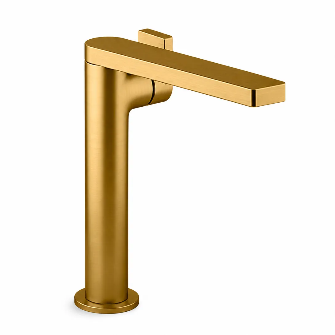 KOHLER Composed 高腳臉盆龍頭(摩登金) K-73168T-4-2MB