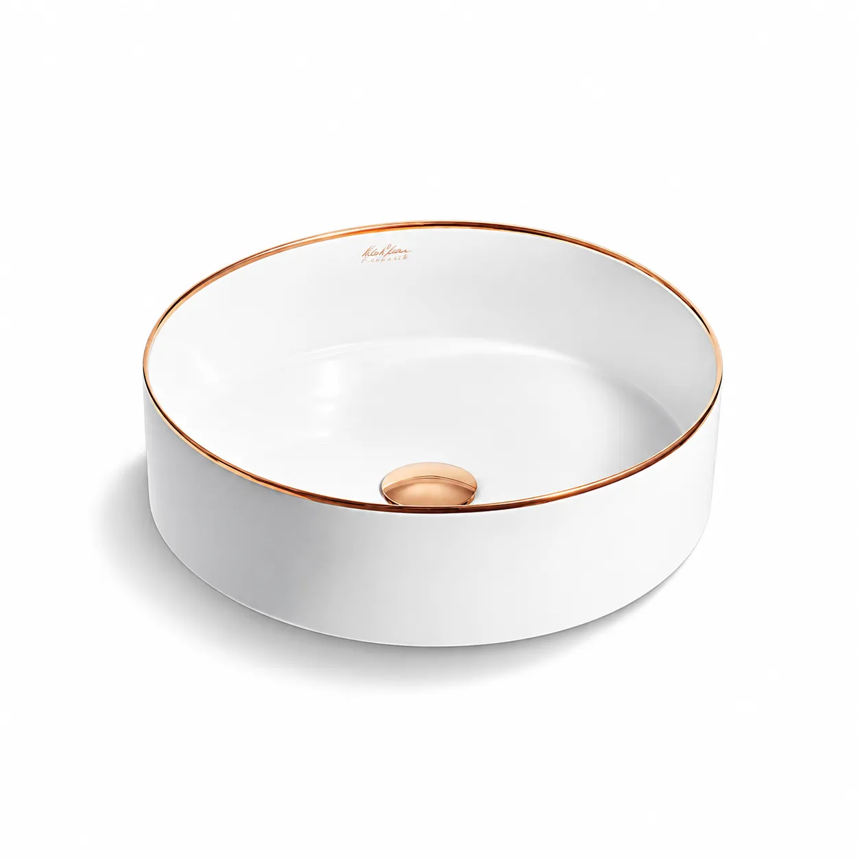 KOHLER Mica 藝術盆(玫瑰金 - 41cm) K-77675T-RGD-0