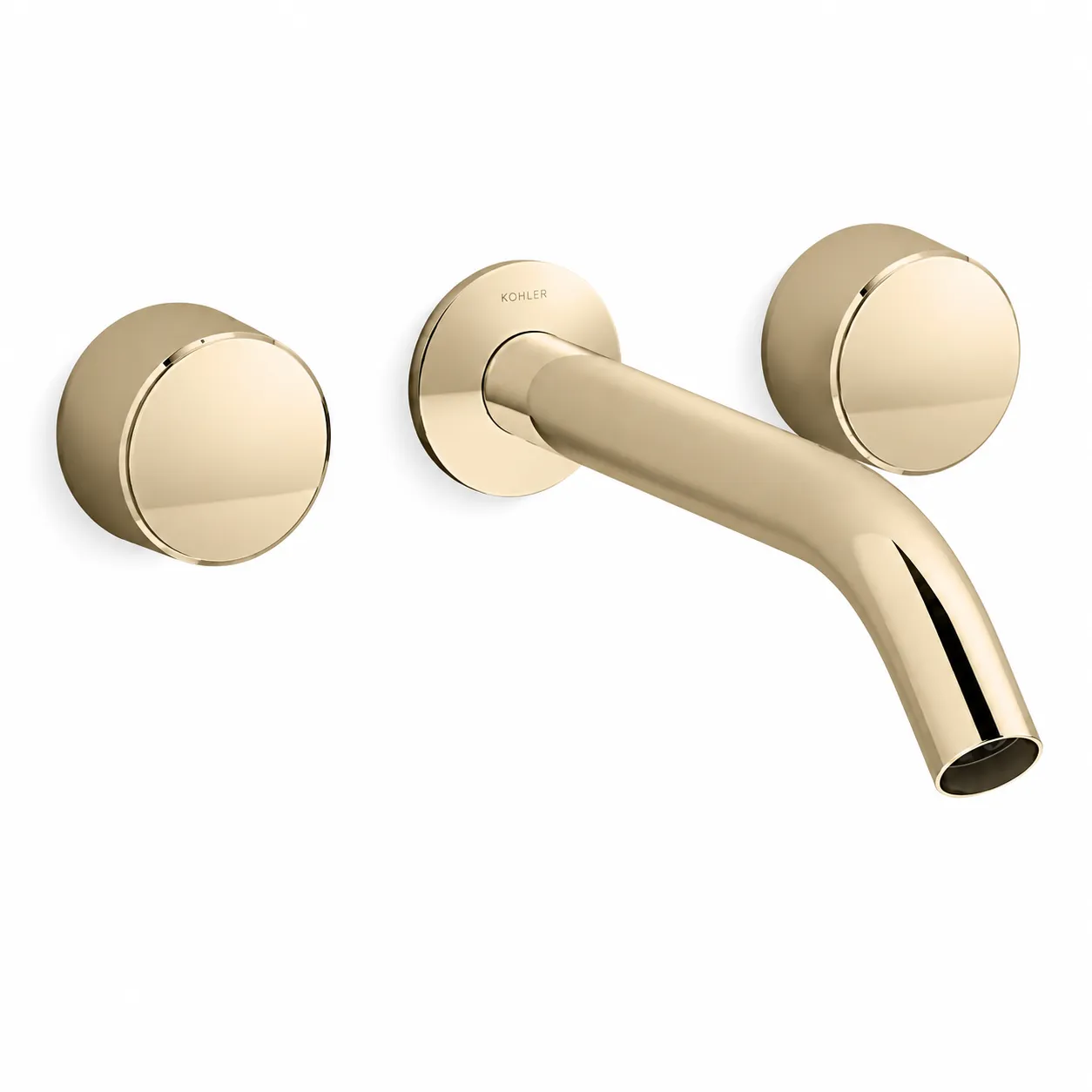 KOHLER Components 附牆浴缸龍頭含預埋軸心(法蘭金) K-78014T-8-AF