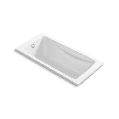 KOHLER Reach K-15847T-0 官方產品照 KOHLER Reach K-15847T-0 150cm 白色嵌入式壓克力浴缸官方產品照