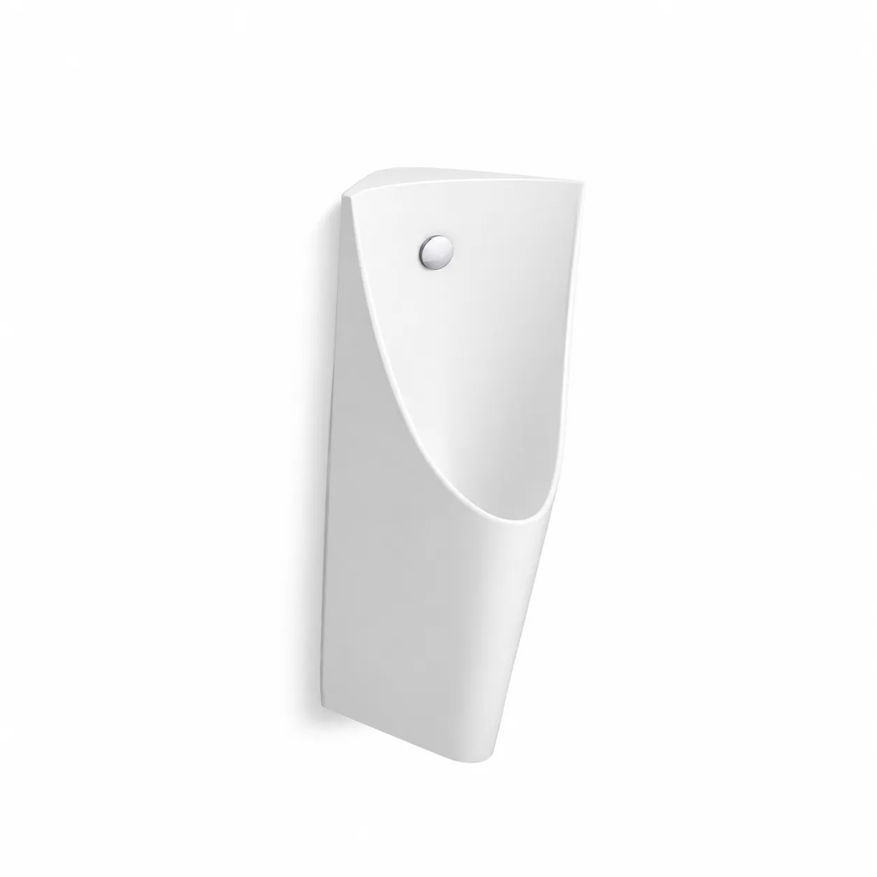 極簡白瓷現代小便斗產品照 KOHLER Struktura 節水型自動感應小便斗 K-5888T-C05-0
